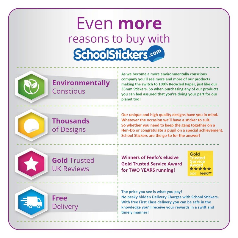 School Stickers French Reward Stickers - Variety Pack 103983-AMZ