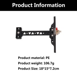 FUNTRESS Recurve Bow Target Sight T Shape Adjustable with Ring Pin with Dot Detachable Archery Target Tools Accessories