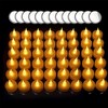 Solerconm Paquete de 48 velas LED que funcionan con pilas,