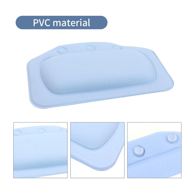 Bath Pillow Bath Spa Pillow Bath Pillow with Non-Slip Suction