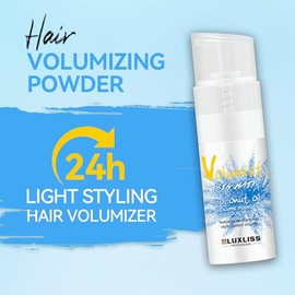 Luxliss Polvo Texturizante Para El Cabello, Que Aporta Textura Y Volumen, Facilita La Creacin De Peinados Naturales, Polvo Para Levantar Las Races... 