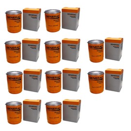 10 pack of 070185ES Oil Filters for Air-Cooled and Portable Generators Compatible With Generac 070185E