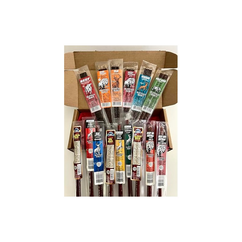 Jerky Dynasty Big Game 15-Piece Jerky Variety Pack - Assorted