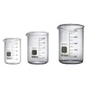 Rocwing Boro 3.3 Glass Graduated Measuring Beaker for Lab or