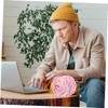 Gadpiparty 1roll Chunky Crochet Yarn for Projects Soft Skin-Friendly Yarn
