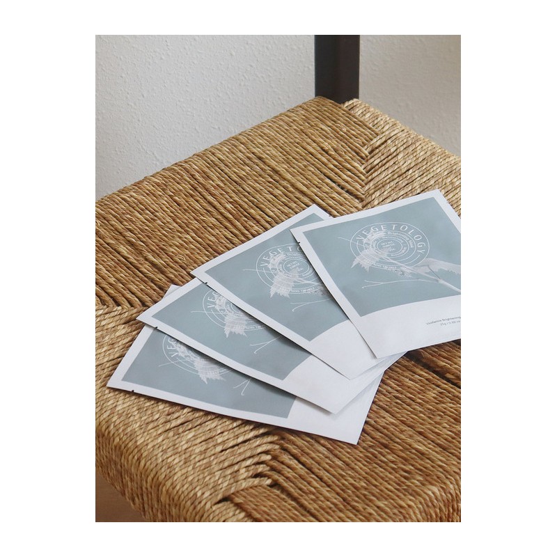 Vegetology Viniferine brightening mask 10 sheets / 비니페린 브라이트닝 마스크