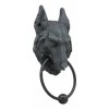Ebros Full Moon Gothic Chained Wolf Gargoyle Door Knocker 8.25"Tall