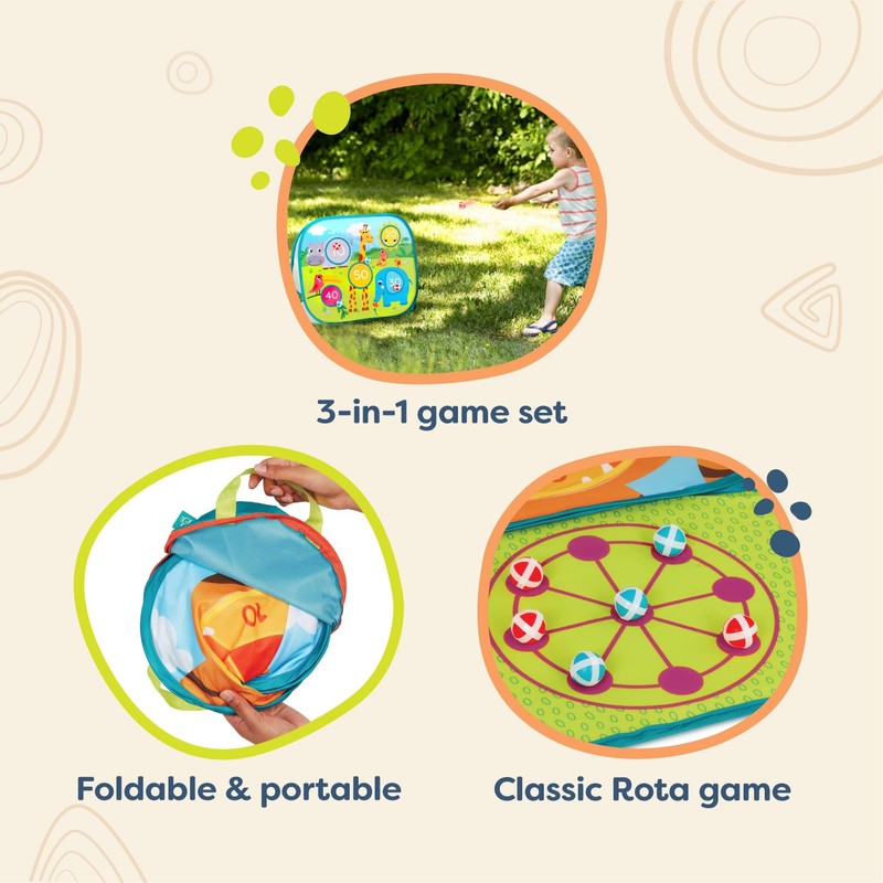 B. toys - Juguete de puntería - 3 Juegos de