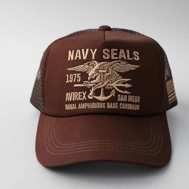 Avirex Standard Military Mesh Cap, 2 Sizes, XL, LL, Large