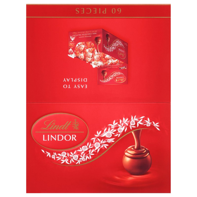 Lindt LINDOR Dark Chocolate Candy Truffles, Dark Chocolate with Smooth,