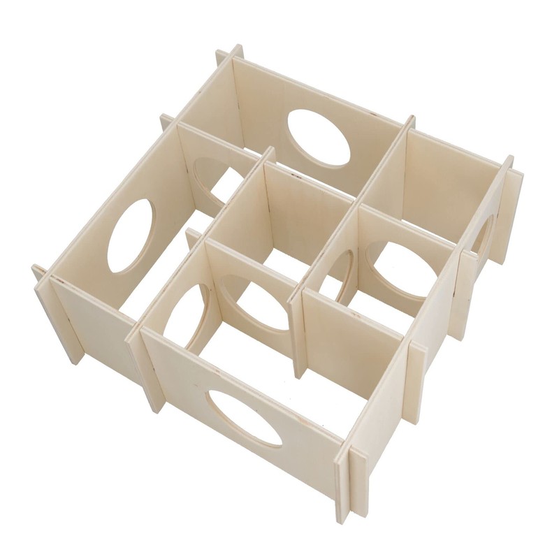 AB Tools Small Animal Hamster Mice Gerbil Boredom Breaker Wooden