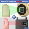 Gym Locker Padlock eLinkSmart Fingerprint Padlock with 1000+ App User