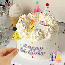MEIYOUJU AM 15 Pcs Birthday Party Cone Hats Party Hats Birthday Hats Assorted Birthday Party Hats for Kids Adults Party Supplies Party Decoration