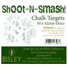 Bisley Chalk Targets Shoot-n-smash 42 Mm Box Of 50
