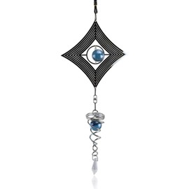 GAJUS 1 Piece Stainless Steel Wind Chime Elegant Rotating Window Pendant, Elegant Rotating Window Pendant