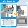Poolside Storage Basket 2 Pack - Above Ground Pool Accessories,