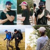 GADIEMKENSD Quick Drying Breathable Running Outdoor Hat Only, Dark grey,