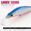 TSURINOYA 50g 125mm Heavy Heavy Sinking Minnow LANCE 125HS Through