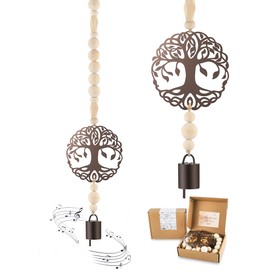 Tree of Life Wind Chimes for Loss of Loved One, Unique Memorial Windchime Sympathy Bereavement Bell Ornament Gift for Lost Mother Father Friends Women, Boho Home Decor for Window Porch