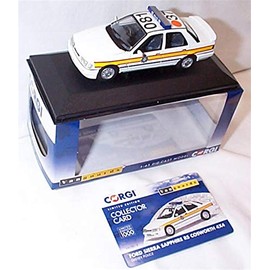 Corgi vanguards Ford Sierra Sapphire RS Cosworth 4x4 Sussex Police car 1:43 scale diecast model