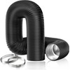 4inch Aluminium PVC Ventilation Air Ducting Flexible Hose 100mm with