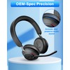 Replacement Earpads for Jabra Evolve2 65 (65MS 65UC USB)/Evolve2 40