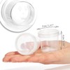 com-four® 48 x Storage Containers with Lids, Universal Plastic Containers