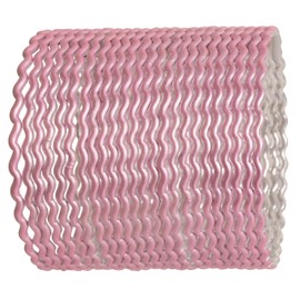NEW! Touchstone Indian Bollywood Bangle with Attractive Zig Zag Pattern Handmade in Bright Pink Elegant Designer Jewellery Set of 24 for Women, Metal, No gemstone