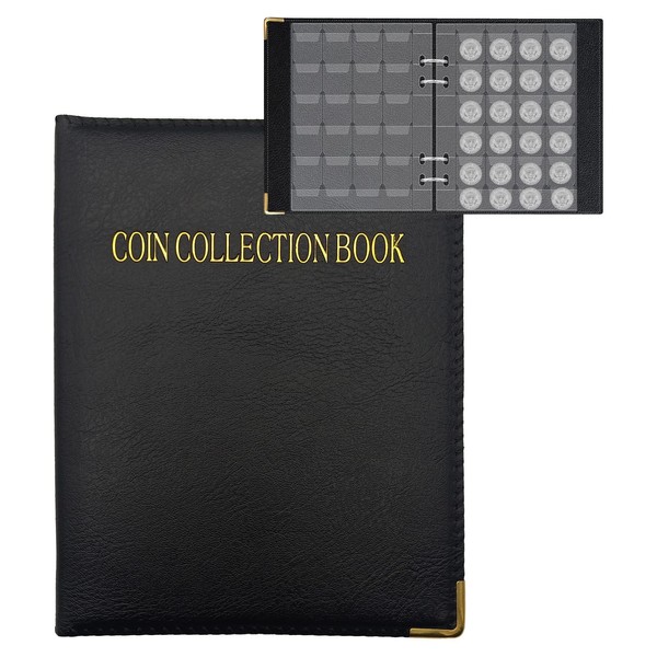 HNBTX Coin Collecting Album, Coin Storage Album, Euro Scrapbook, 480