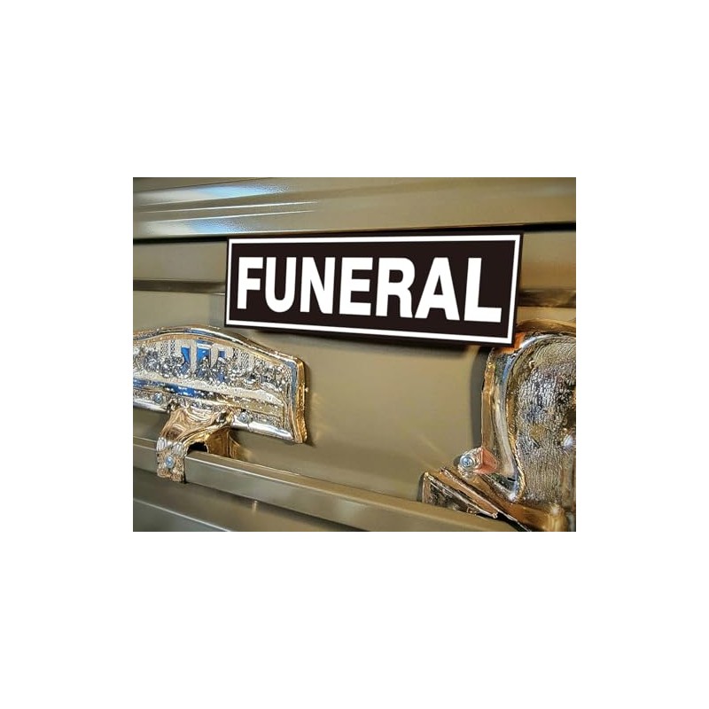 Funeral Car Magnets - Magnets for Funeral Procession | Funeral