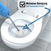 Daloual - 10 x Replacement Toilet Brush Head White Diameter