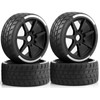 1/7 1/8 RC On Road Rally Tires and Nylon Wheels