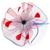 Yokawe Fascinator Derby Hat Tea Party Hats Organza Feather Headband