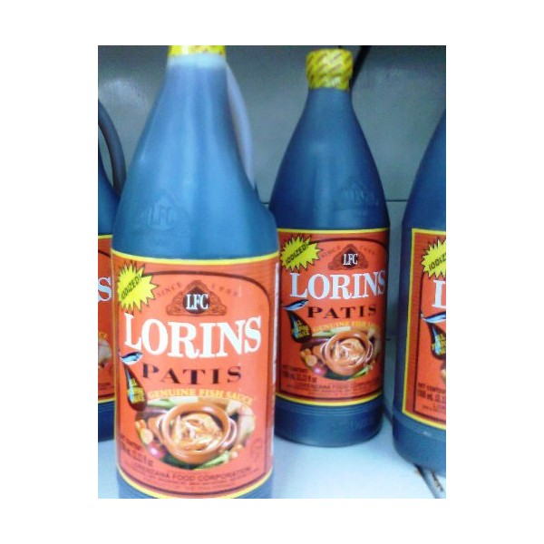 Lorins Patis Philippine Fish Sauce 1000ml (Unbreakable Bottle)