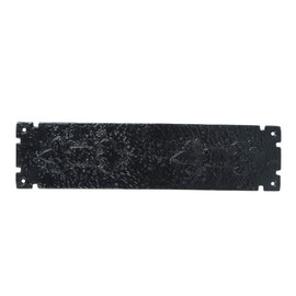 STALLION HARDWARE Premium Cast Iron Door Push Plate - Classic Black Finish, Decorative & Functional, Perfect Size for All Doors, Easy Installation for Home & Office Decor