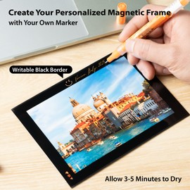 Magnetic Picture Frames 4x6, Fridge Magnets, DIY Photo Frame, 10 Pack