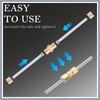 Brake Lines Fitting Kit for 3/16 Brake Line,2PCS Bubble Flared