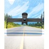JOYTUTUS Car Sun Visor, Polarized Sun Visor, Front Sun Visor,