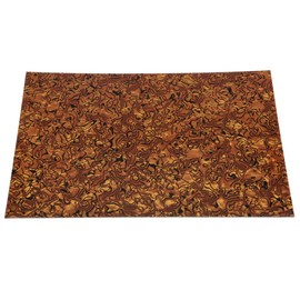 Dopro Uncut 11"x17" DIY Blank Guitar Bass Pickguard Material Sheet Scratch Plate Material Sheet 29x43cm Tiger Stripe (Cut Your Own Pickguard)