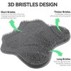 Shower Foot Scrubber Mat, Compact Lightweight Accessory for Travel and