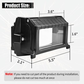 AQBB Welding Helmets Flip Front Adapter compatible with Sellstrom, Welding Helmets Lift Front Retainer