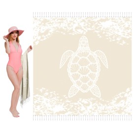 Oversized Turkish Beach Towel Blanket XXL Cotton Sandproof Towels Boho Woven Extra Large Big Sand Free Giant Throw Thick Blankets Huge Quilt XL Picnic Camping Necessities Cloud For Adult Gifts