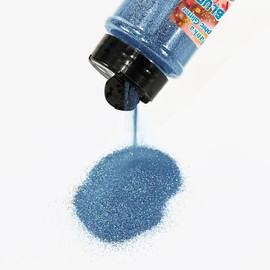 Aslanka 140g Holographic Glitter Powder, Sky Blue Glitter Powder, Glitter Powder Colourful Rainbow, Manicure, Epoxy Resin, Eyeshadow, Face, Crafts, DIY