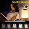 Taipow Bedside Lamp with 4 USB Charging Ports, LED Table
