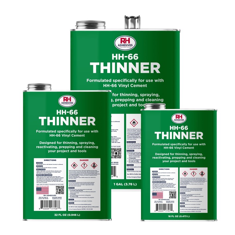 HH-66 Thinner, 1 Gallon - Prepping, Thinning, Reactivating, Cleaning, Multi-Purpose,