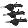 Generic 3Pcs Air Blower Manual Barbecue Fan for Outdoor Cooking
