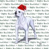 American Bulldog Coasters Christmas Themed