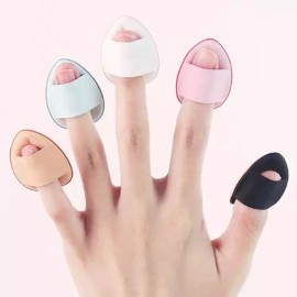 손가락에 끼는 에어쿠션 5개입 핑거퍼프 미니스펀지 Finger Air Cushion 5 Pieces Finger Puff Mini Sponge