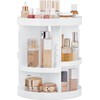 HBlife 360 Rotating Makeup Organizer Plus Size Adjustable Carousel Large