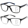Readersoul Progressive Multifocus Reading Glasses for Men,Blue Light Blocking Multifocal